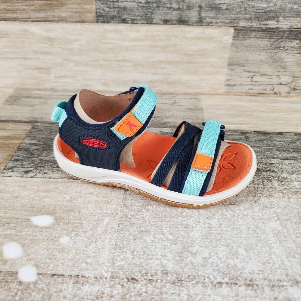 KEEN Verano‎ Kids Sandals Sz 8 Comfort Open Toe Strappy